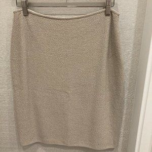St. John Taupe Skirt